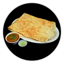 Rava Plain Dosa