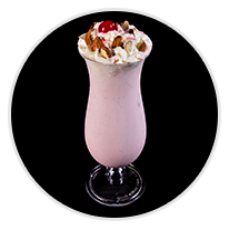 Rose Badam Milkshake