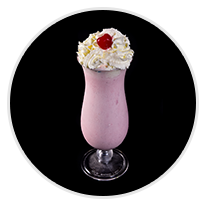 Rose Milkshake